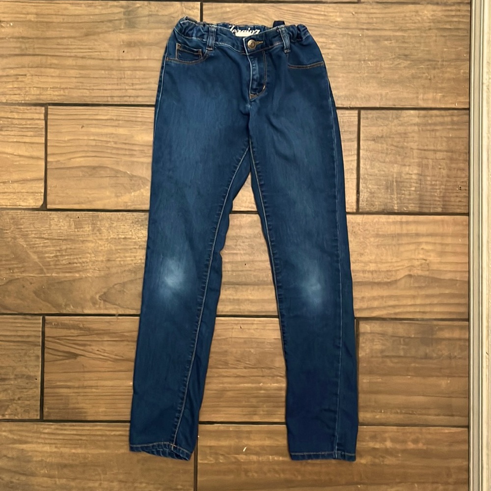GIRLS ADJUSTABLE WAIST JEGGINGS : SIZE 12